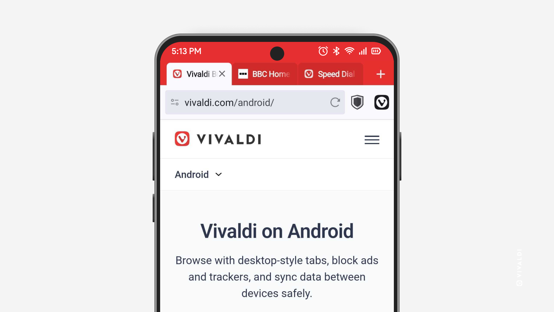 Vivaldi on Android